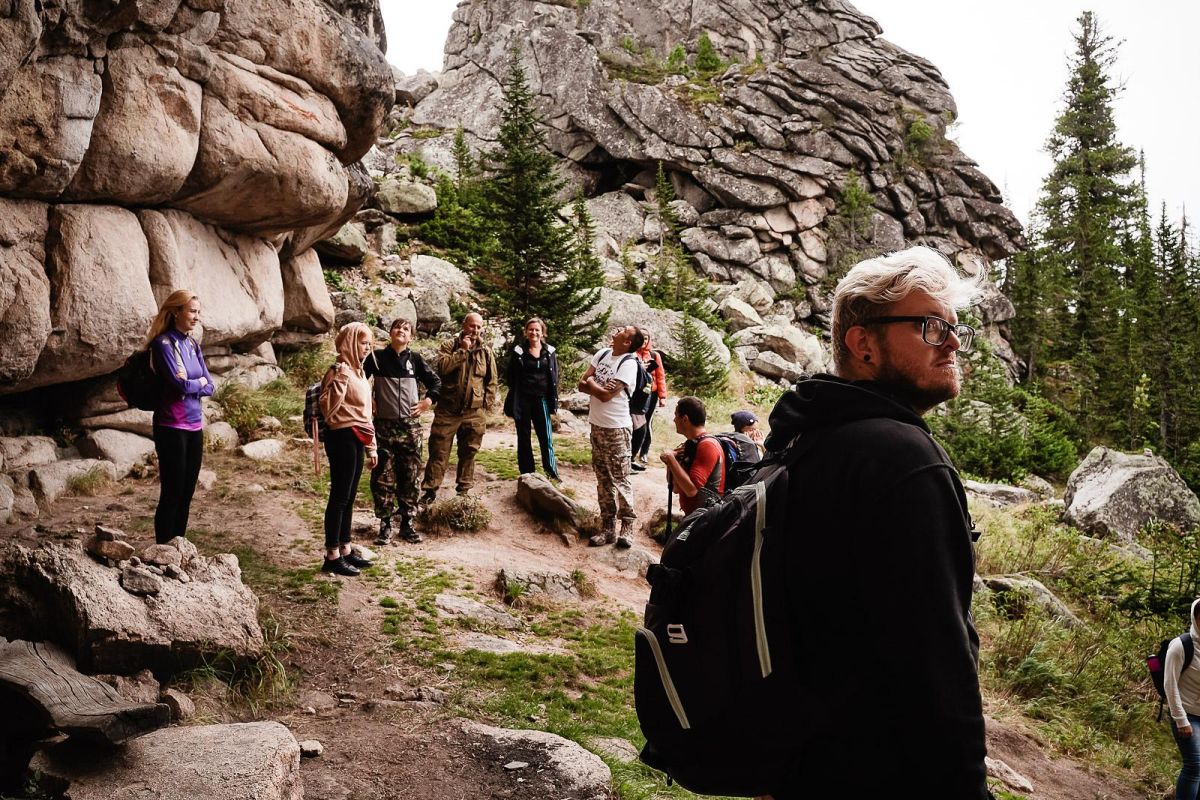 Экскурсия в "Каменный город" парк Ергаки
