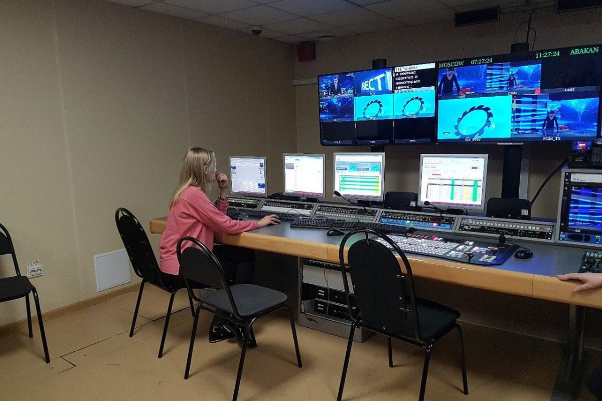 Экскурсия на Телерадиокомпанию "Хакасия"