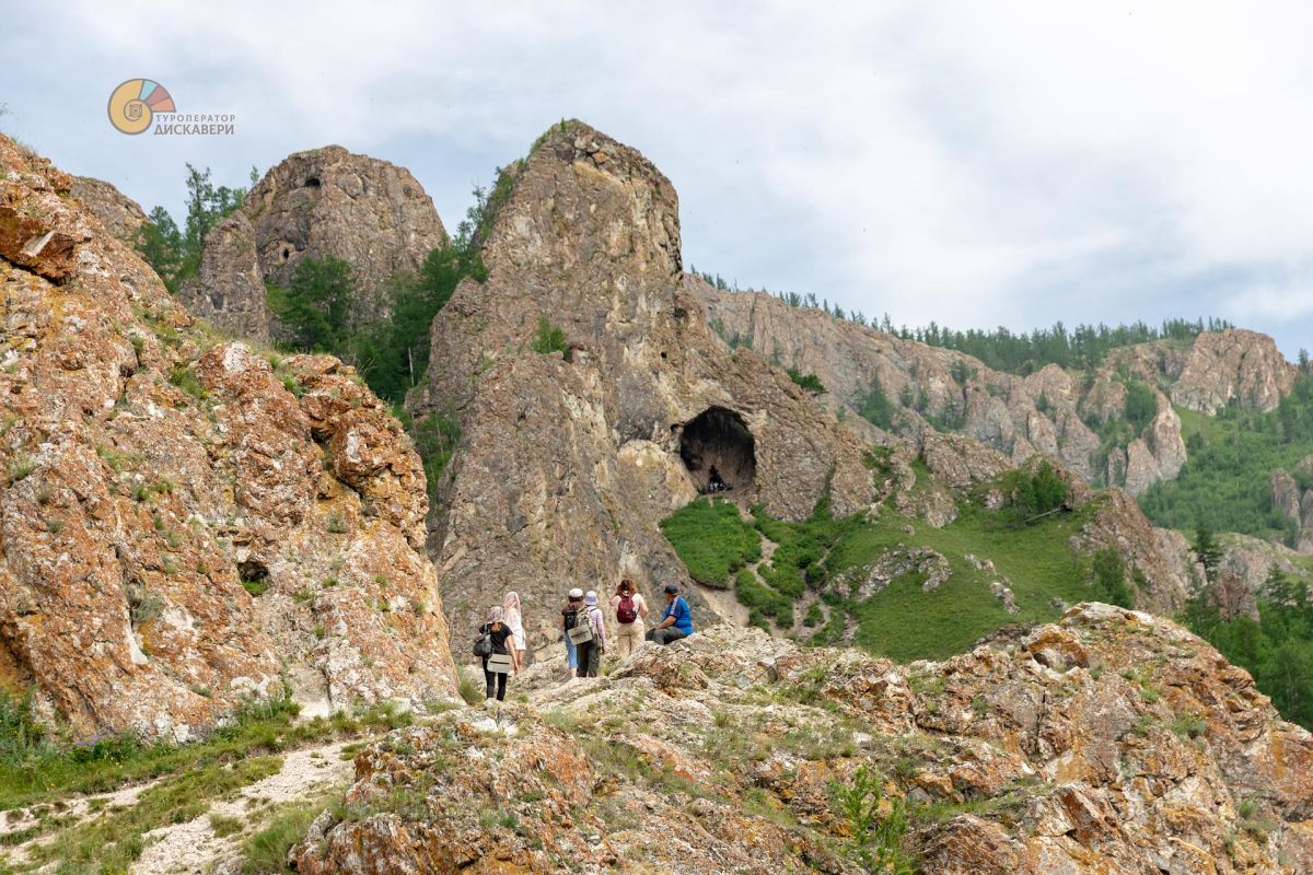 Экскурсия "Тропа предков", маршрут по берегу реки Белый Июс