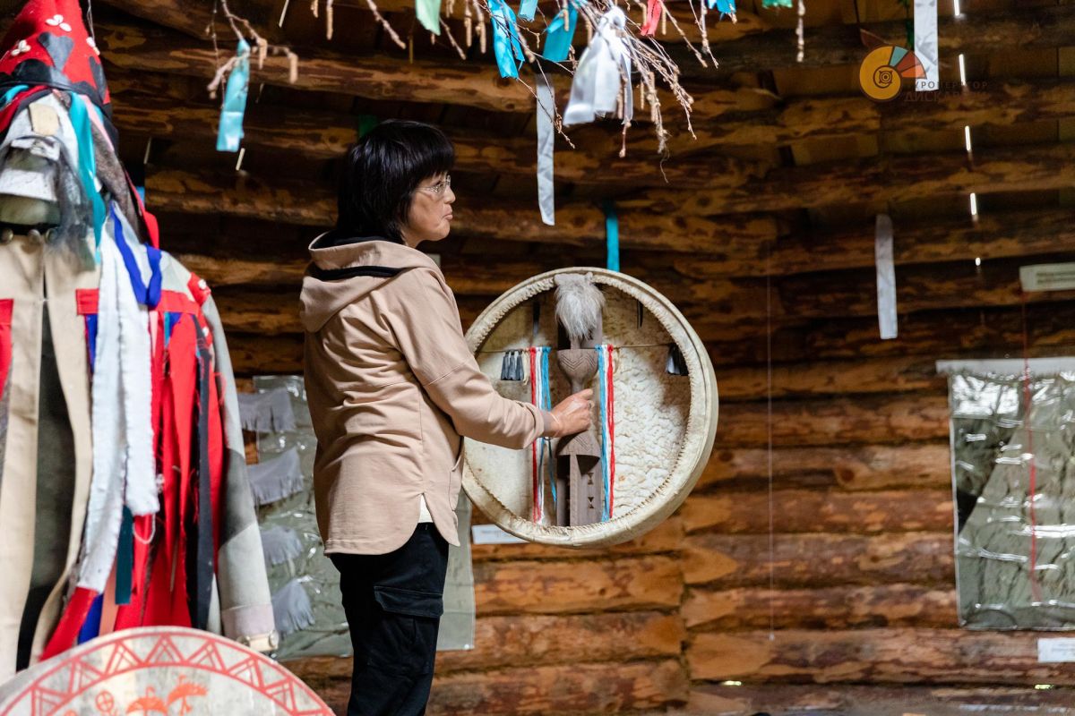 юрта шамана в Казановке 