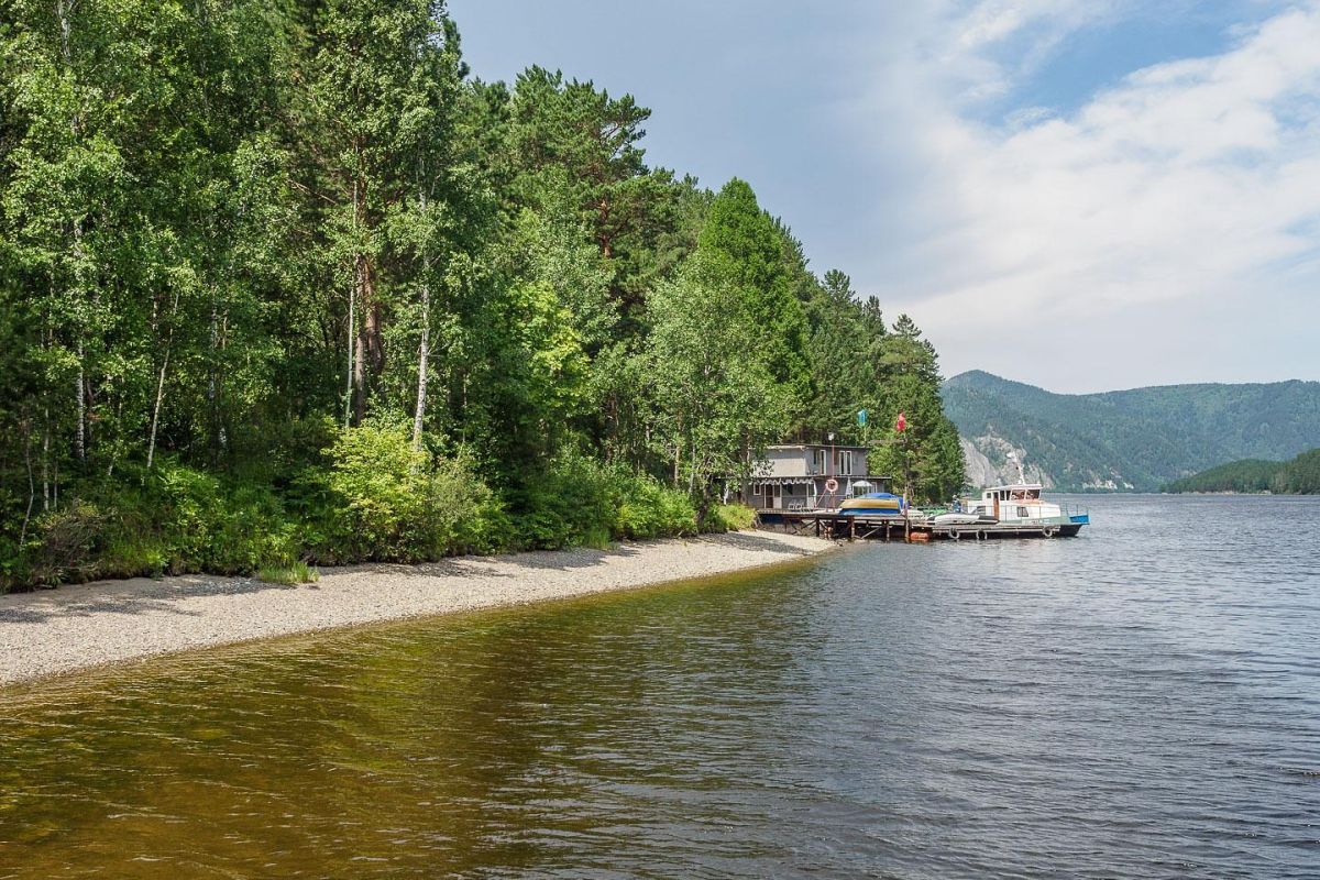 СШГЭС с отдыхом на Енисейском пирсе