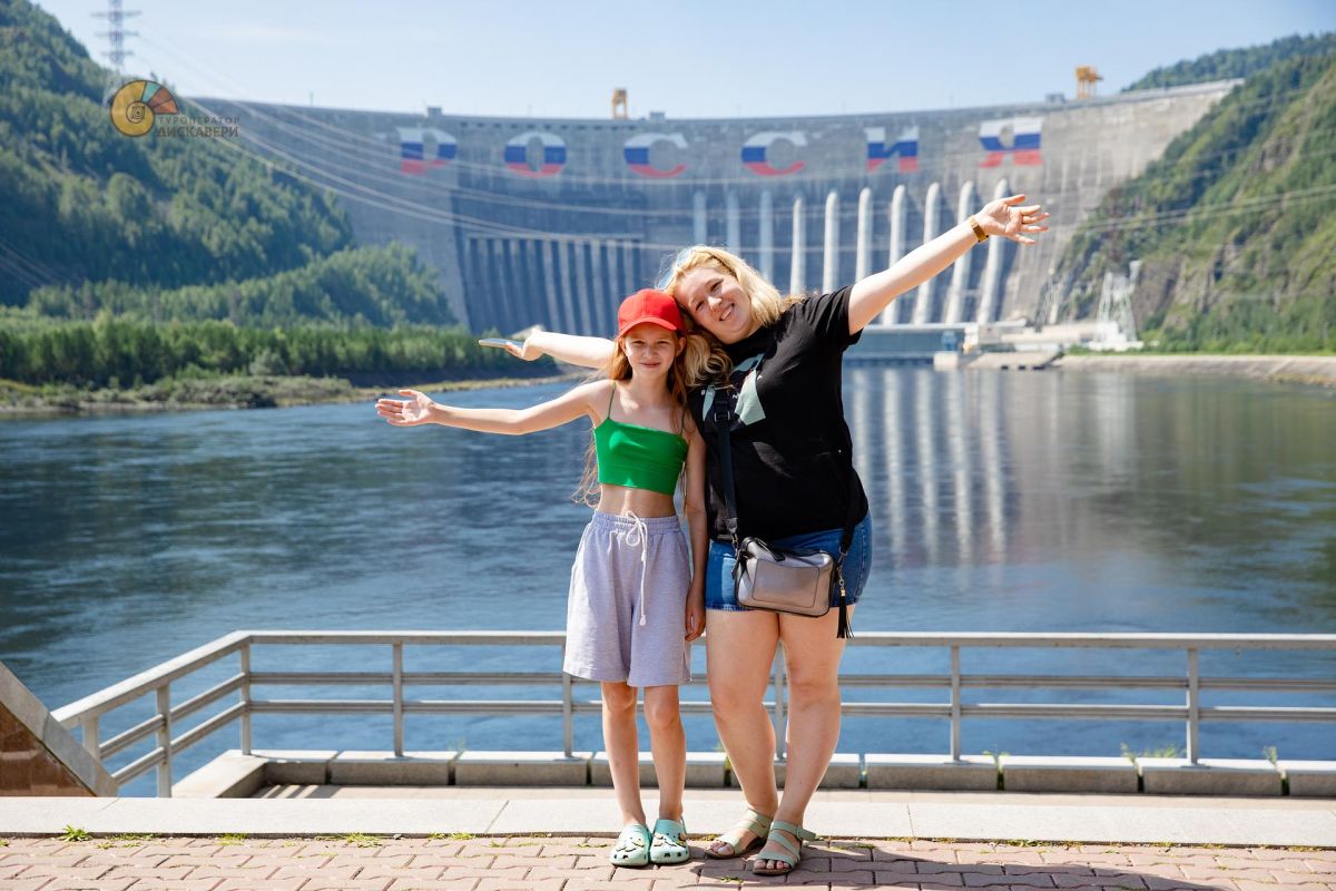 Смотровая площадка СШГЭС