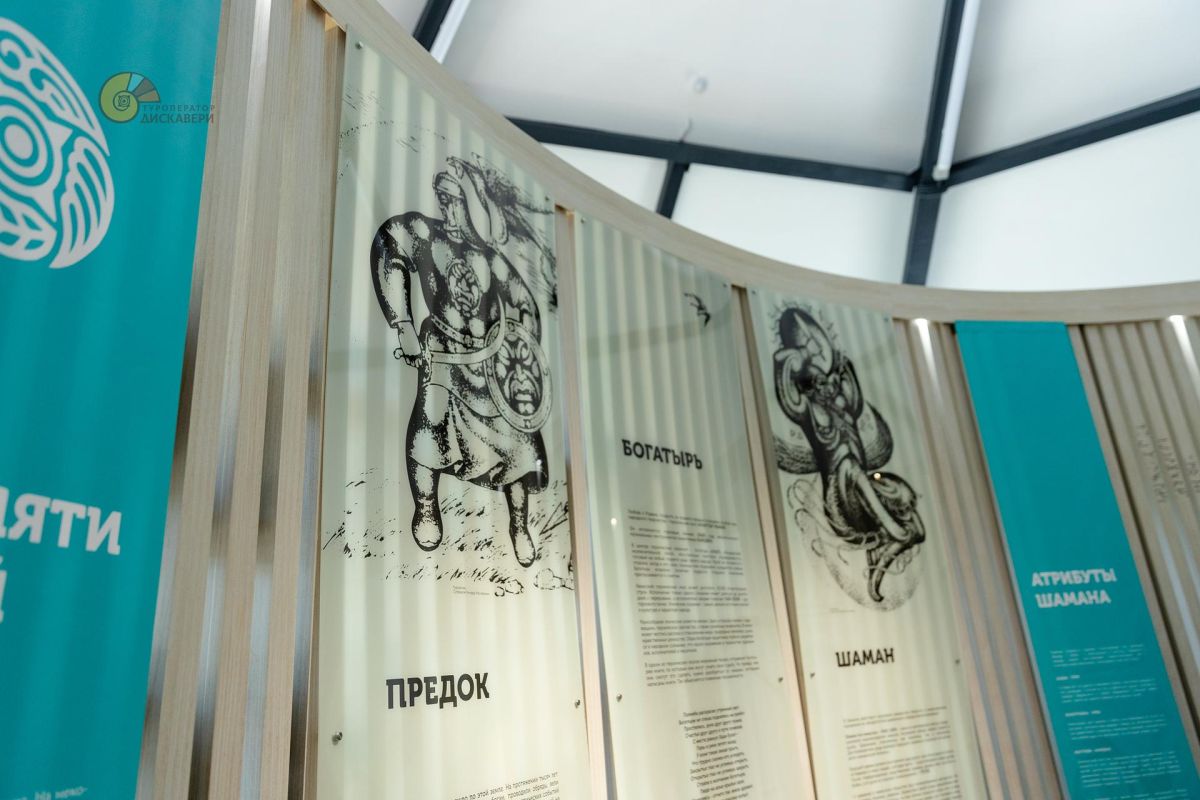 Экскурсия "Тропа предков", маршрут по берегу реки Белый Июс