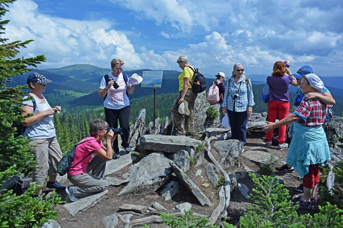Экскурсия в "Каменный город" природный парк Ергаки